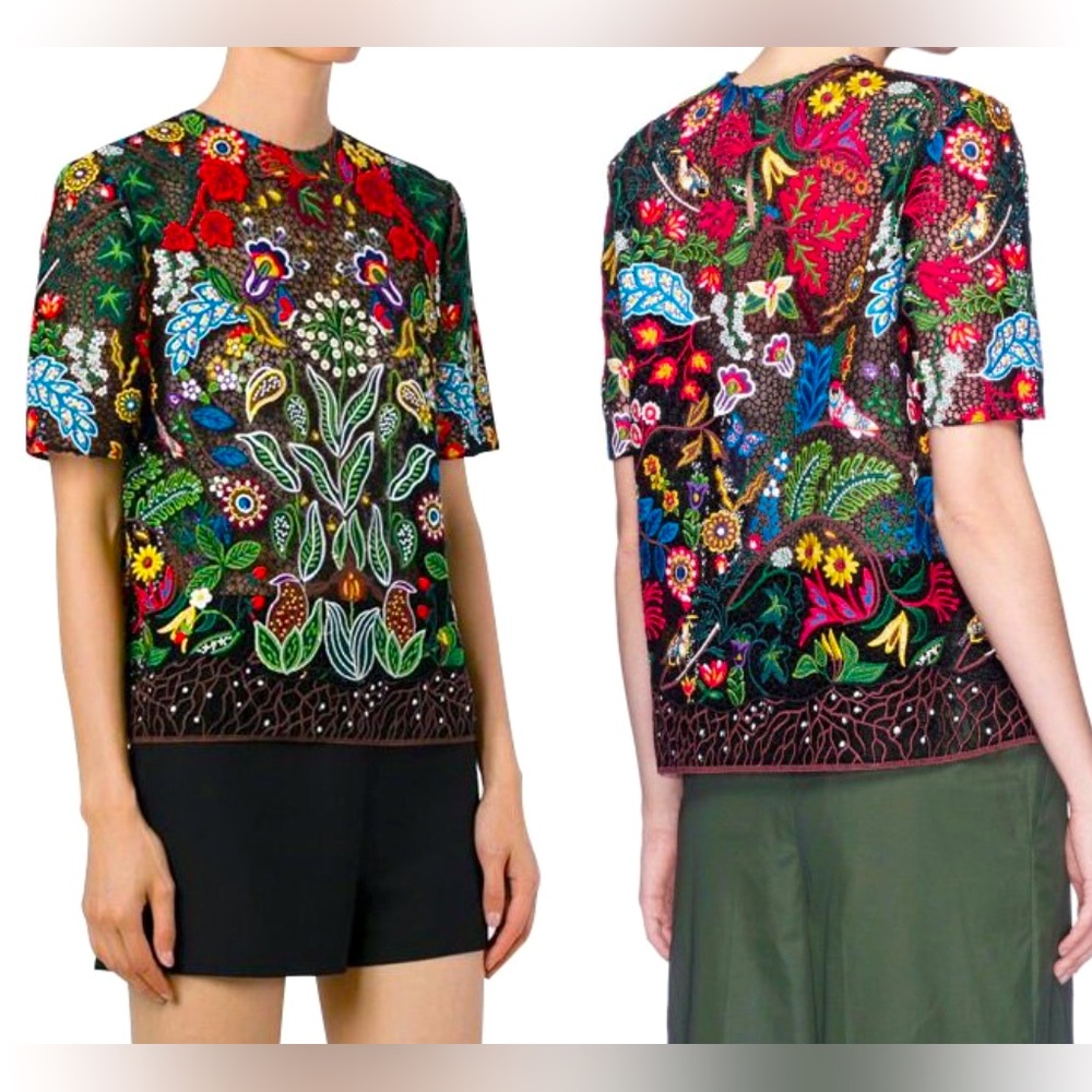 Designer Heavy Embroidery Top